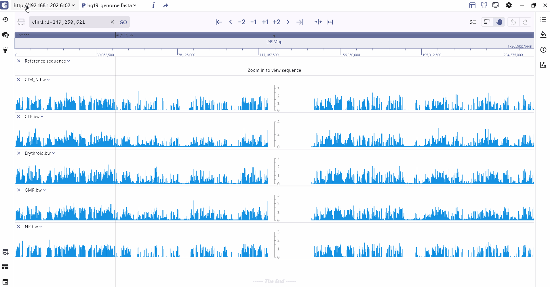 Adding tracks